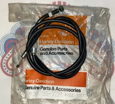 HARLEY AERMACCHI MC65 SHORTSTER NOS THROTTLE CABLE ASSEMBLY 56355-72P