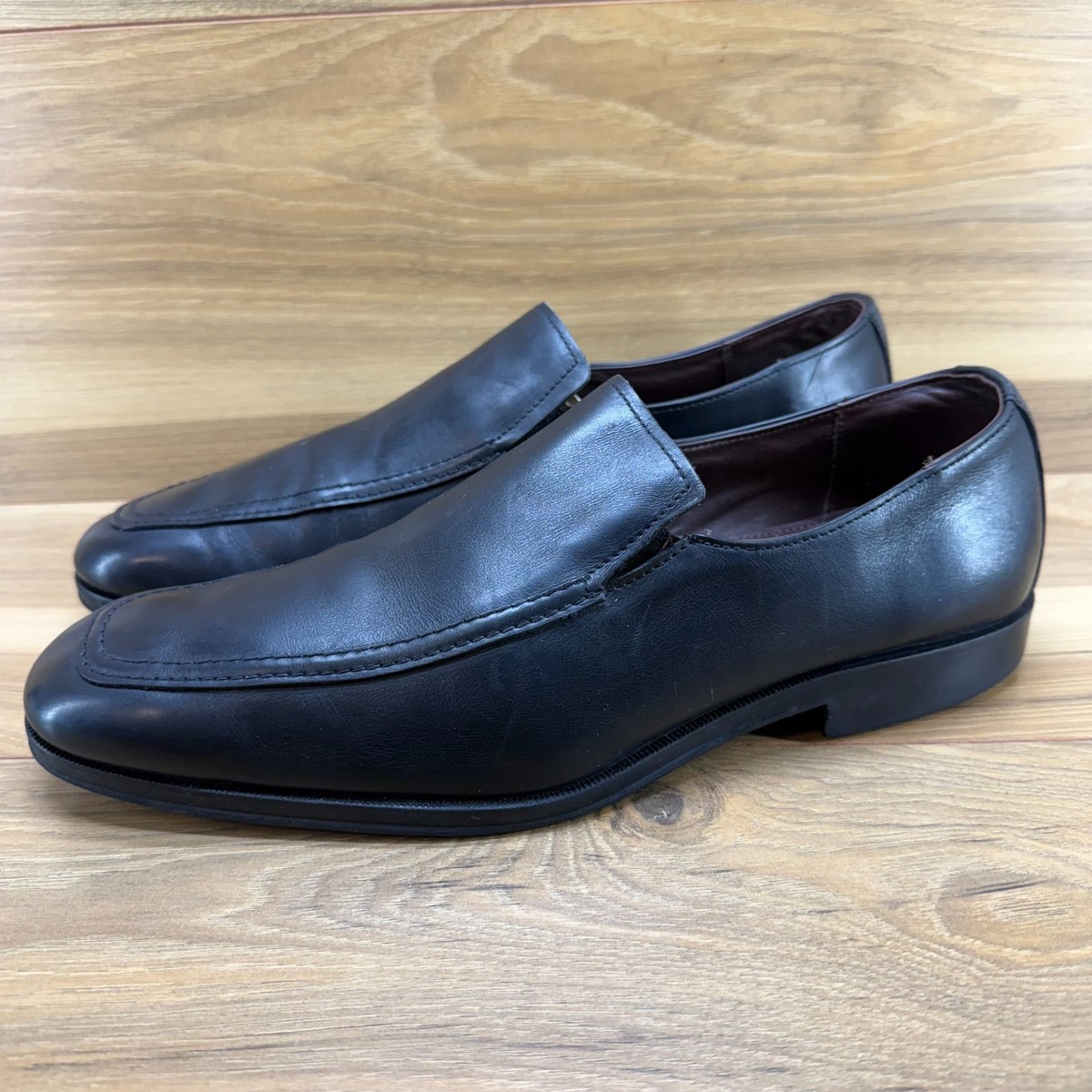 Allen Edmonds Bucktown Mens 10.5 D Black Leather Loafers  display picture 2
