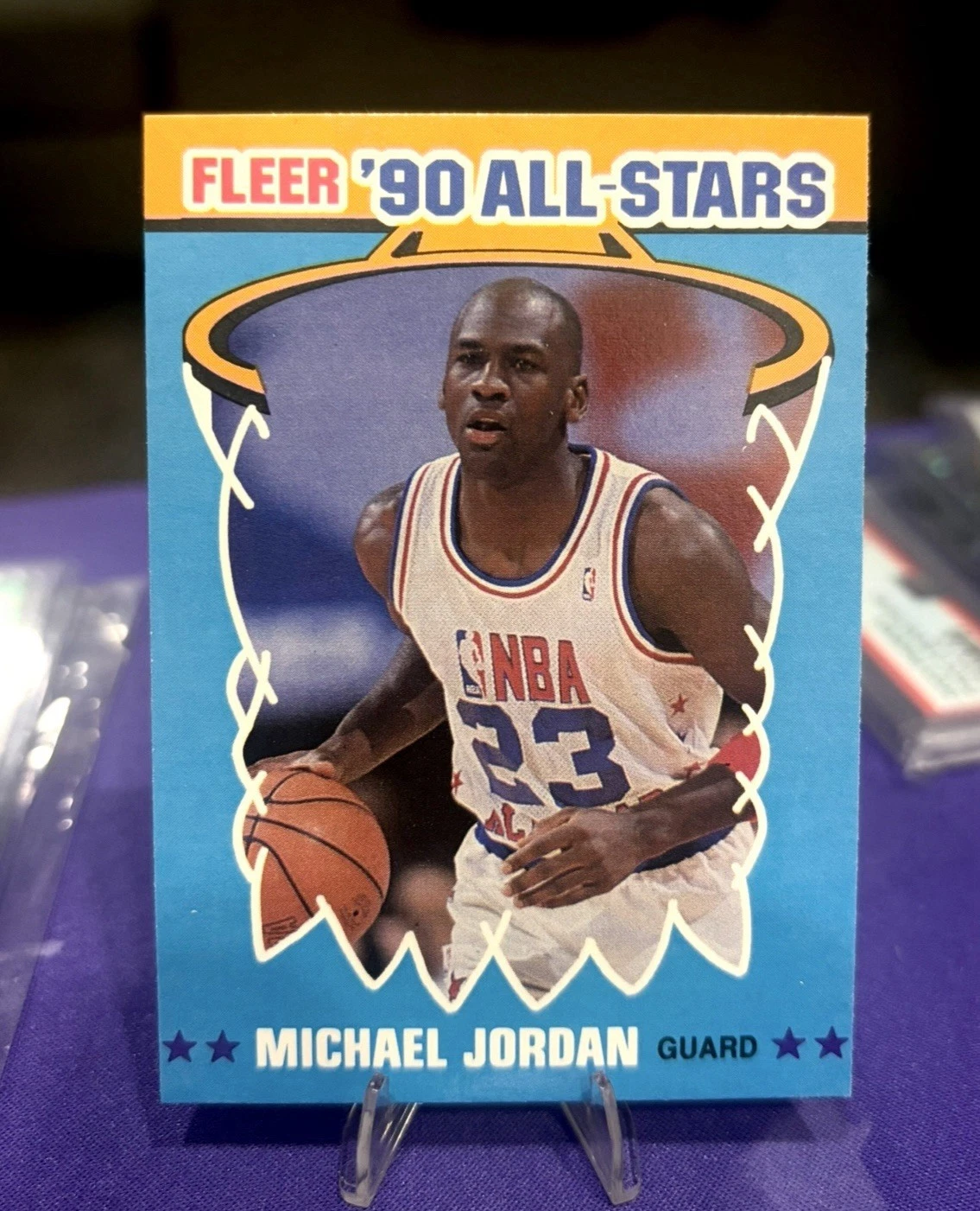 Michael Jordan trading card