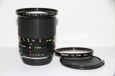 Getestetes Olympus OM Mount Makinon 28-85mm f/3.5-4.5 Weitwinkel Zoomobjektiv & Makro.