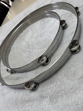 Angel Drums Tom Hoops LOW PRO set 10” e 14” per DW Ludwig Gretsch Craviotto RARO