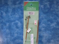 CHIAOGOO CIRCULAR PREMIUM BAMBOO 40" KNITTING NEEDLES SIZE 3 NIP