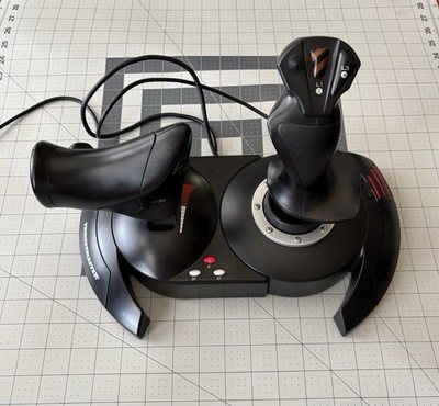 Thrustmaster T-Flight Hotas X V.2 Gaming Flight Stick Black PS3 or PC Tested