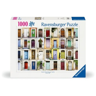Ravensburger Puzzle 12001437 - Beautiful Doors in the Provence region of France 