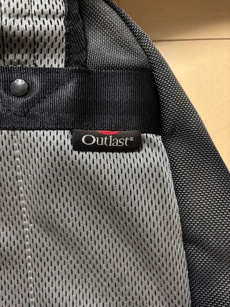 Masterpiece Black Backpack Waterproof Zipper Used… - image 3