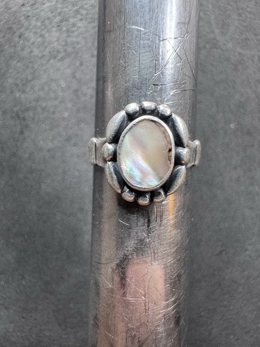 2,8 g Glocken Trading Sterlingsilber Perlmutt Ring Größe 5,25 Schmuck Konvolut W - Bild 2 von 10