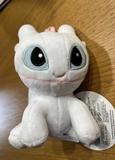 How to Train Your Dragon Light Fury Plush Keyring