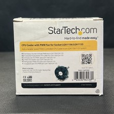 StarTech.com 95mm CPU Cooler Fan with Heatsink for Socket LGA1156/1155 FAN1156PW