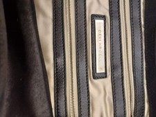 Devi Kroell Luxury Designer Handbag Suede Black Hobo - Made In Italy 4