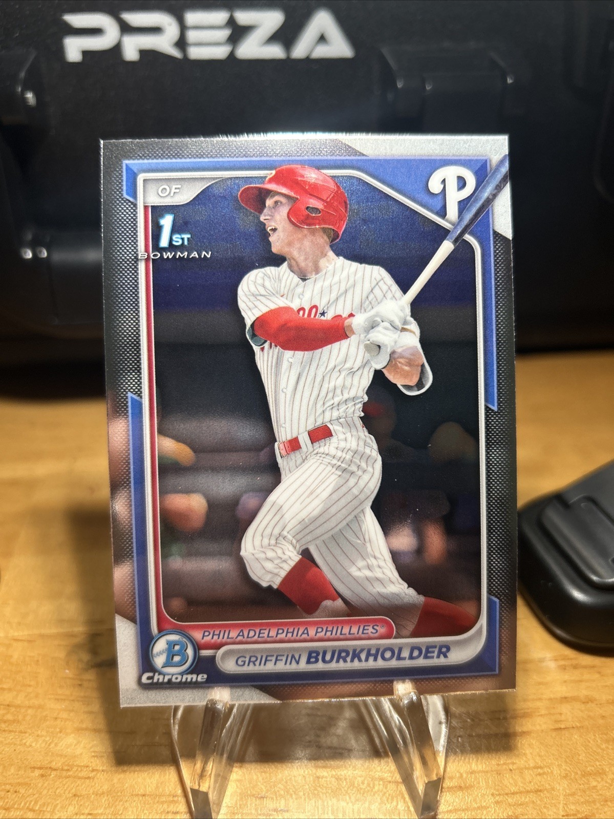 Griffin Burkholder Philadelphia Phillies 2024 Bowman Chrome Draft 1st Bowman ***