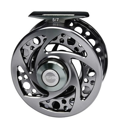 Fly Fishing Reel 5/7 7/9 9/10 WT 2+1BB Aluminum CNC Machine Fishing Fly Wheel R7