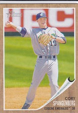 Cory Spangenberg San Diego Padres 2011 Topps Heritage Minor League Baseball