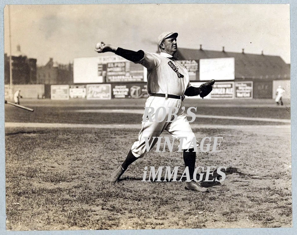 Cy Young photo Boston Red Sox MLB Baseball Hall Of Fame pitcher