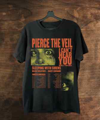 NEW Pierce the Veil Band Tour 2025 SLEEPING WITH SIREN T SHIRT S-5XL BT1211
