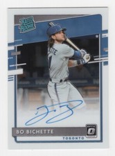 2020 DONRUSS OPTIC BASEBALL RATED ROOKIE SIGNATURE BO BICHETTE TORONTO BLUE JAYS