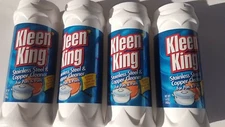 4 PACK KLEEN KING STAINLESS STEEL & COPPER CLEANER 14 OZ EACH NEW ORIGINAL USA