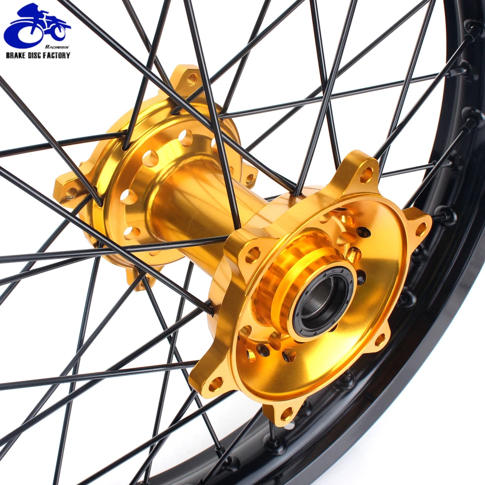 19"x2.15 MX Rear Wheel Rim Spokes Set For Suzuki RMZ250 RMZ450 RMZ 250 450 07-24 Foto 4 de 4
