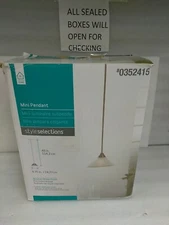 Home Style Selections Mini Pendant Ceiling Light Fixture, model 0352415(57a)