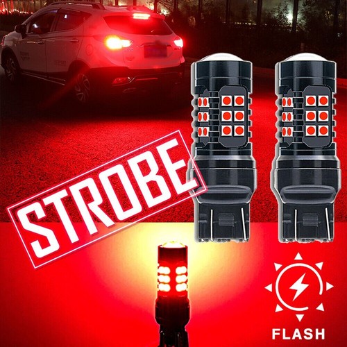Red Strobe/Flashing Blinking LED Lamp for Honda Civic Accord Brake Tail Light eBay