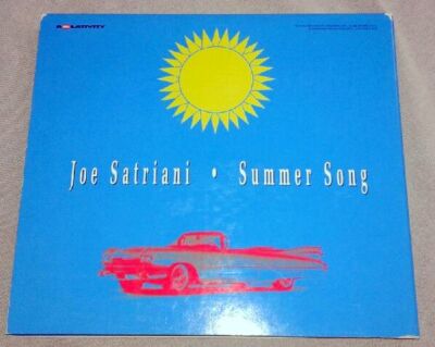 JOE SATRIANI -SUMMER SONG- CD SINGLE PROMO DIGIPAK | eBay