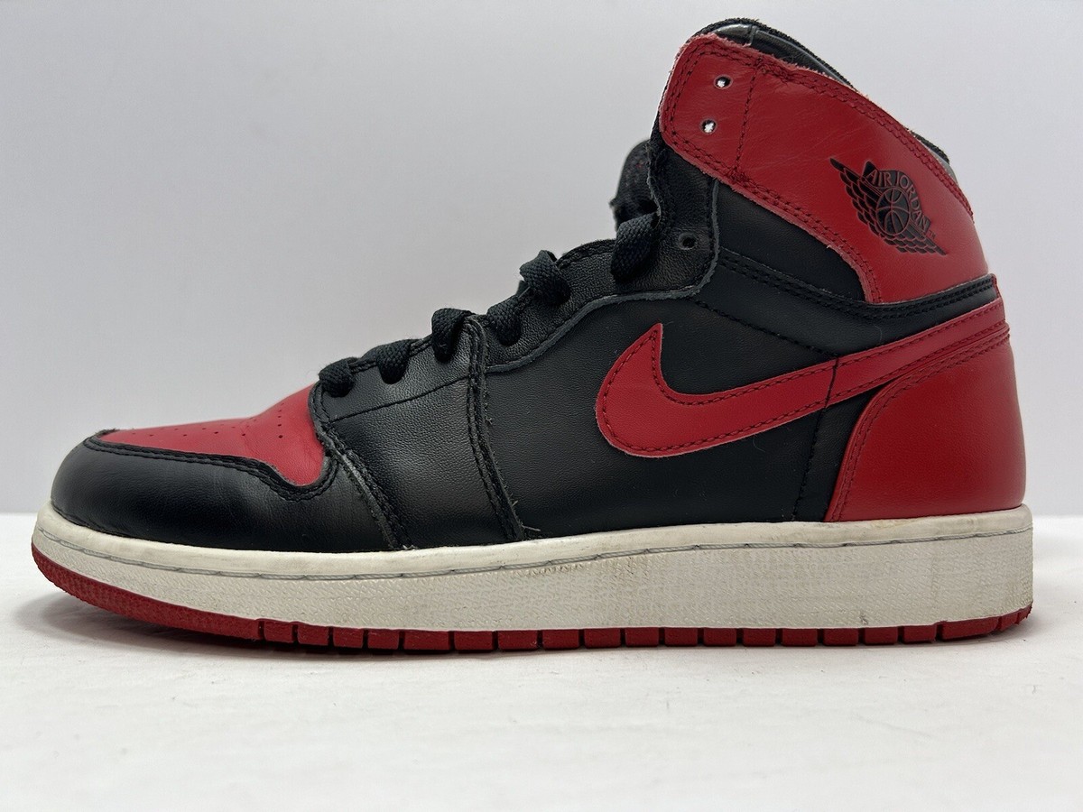 Nike Air Jordan 1 Retro Bred 2009 DMP High Chicago Bulls 332550