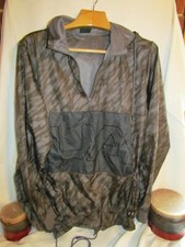 Under Armour Mens Pullover Jacket UA Coat Large New Grey Mesh 110
