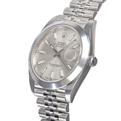 ROLEX Datejust 16200 36mm Silver Dial Stainless Steel Sapphire Box