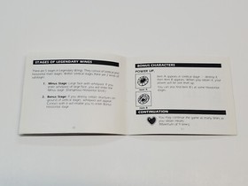 Legendary Wings Authentic Original NES Nintendo Manual Only *