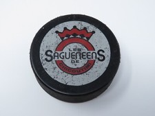 Sagueneens Chicoutimi QMJHL Official Game Puck Hockey Team Quebec Major Junior