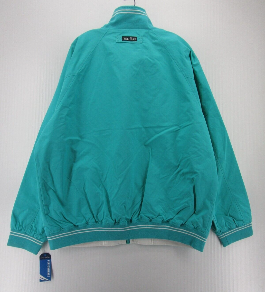 VINTAGE Nautica Jacket Men XXL Blue Reversible Ocean Racing VINTAGE Nautica Jacket Men XXL Blue Reversible Ocean Racing