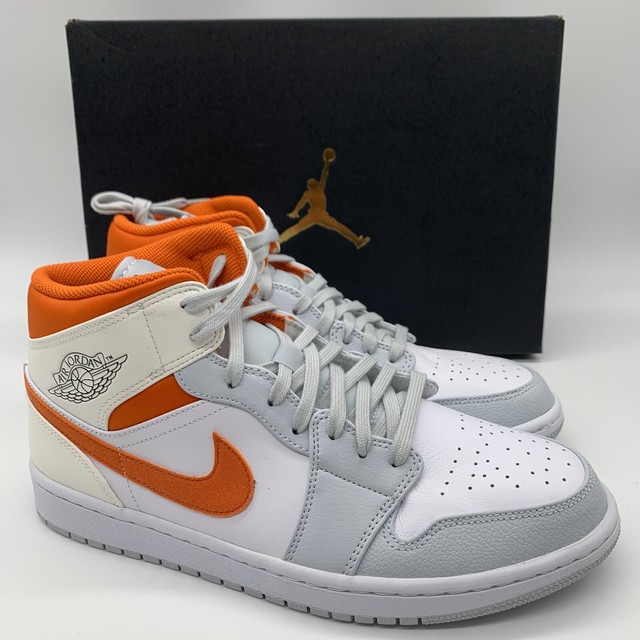 Nike Air Jordan 1 Mid Starfish Pure Platinum