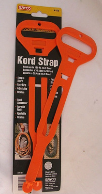 Bayco Cord Manager Storage Strap k-175 buy one/get one free! Holds up to 100 ft