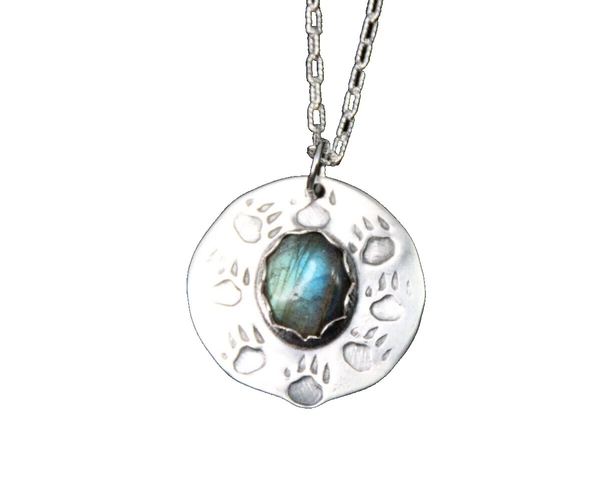 Labradorite Stone Sterling Silver Handcrafted Necklaces & Pendants
