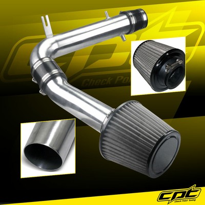 For 98-02 Honda Accord 3.0L V6 Polish Cold Air Intake + Blue Filter Cover