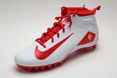 Nike Alpha Huarache Varsity Lacrosse Cleats Mens Red White Size
