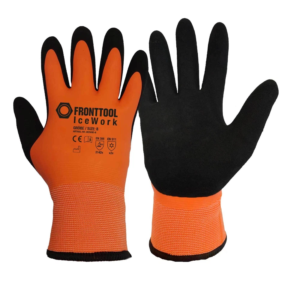 FRONTTOOL Winterarbeitshandschuhe IceWork Winterhandschuhe Kälteschutzhandschuhe