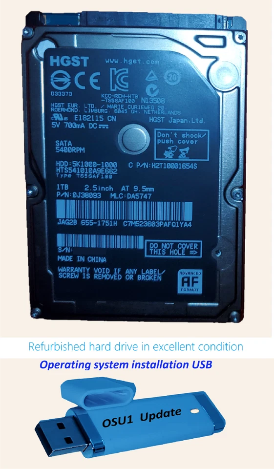 Actualización de disco duro interno Xbox One X&S de 1 TB con instalación de sistema operativo USB Foto 4 de 4