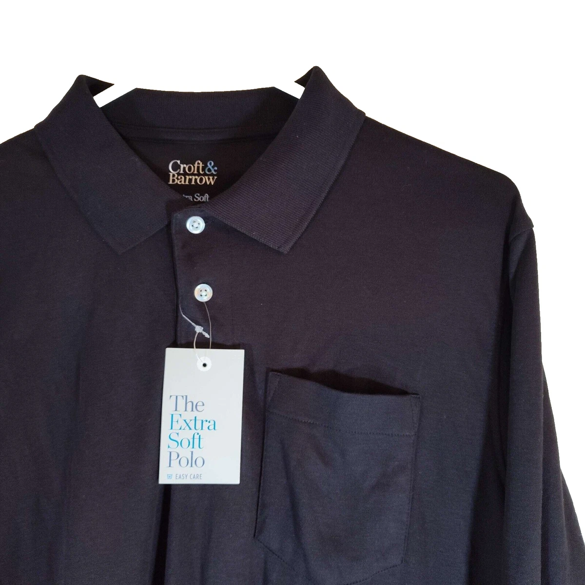 Croft and barrow long sleeve polo cheap