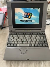 Vintage Toshiba Satellite 110CT P100 16MB 810MB Windows 95