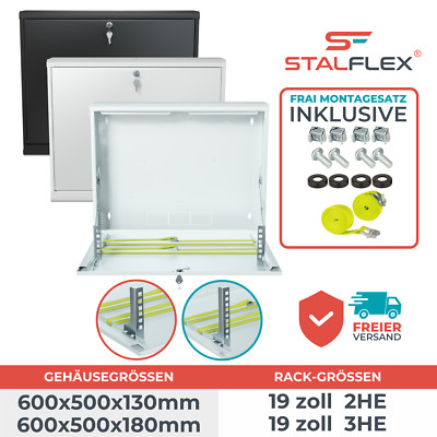 Stalflex 19'' RACK Wandgehäuse Wandmontage für Netzwerk CCTV
