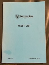Preston Bus Fleetlist September 2000 Issue 2