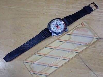 Boktok ''Operation Desert Shield'' Men's Manual Wind Wristwatch Runs NM + Box
