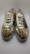 Sabastino Reno Casino Zapatilla Ranura Novedad Poker Blackjack Dados Talla 8M Nueva