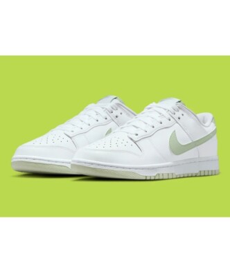 Nike Dunk Low Retro White Honeydew Green DV0831-105 Men's