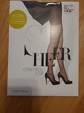 Nordstrom Sheer Control Top  Style 8135A Choose Size/ Color 