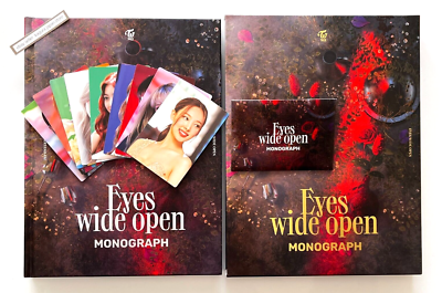 TWICE Eyes wide open MONOGRAPH 新品未開封 TWICE Eyes wide open Monograph Photobook + Photocard Complete Full