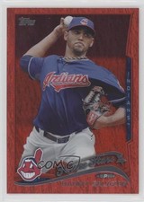 2014 Topps Future Stars Red Hot Foil Danny Salazar #530 r9d