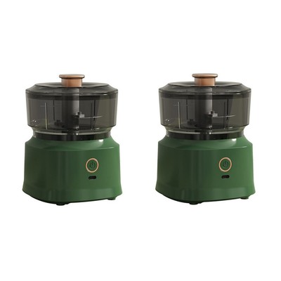 Mini kabellose elektrische Knoblauchpresse Mehrzweck Küche Lebensmittel Mahlwerk 8198
