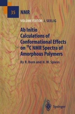 Ab Initio Calculations of Conformational Effects on 13C NMR Spectra of Amorphous