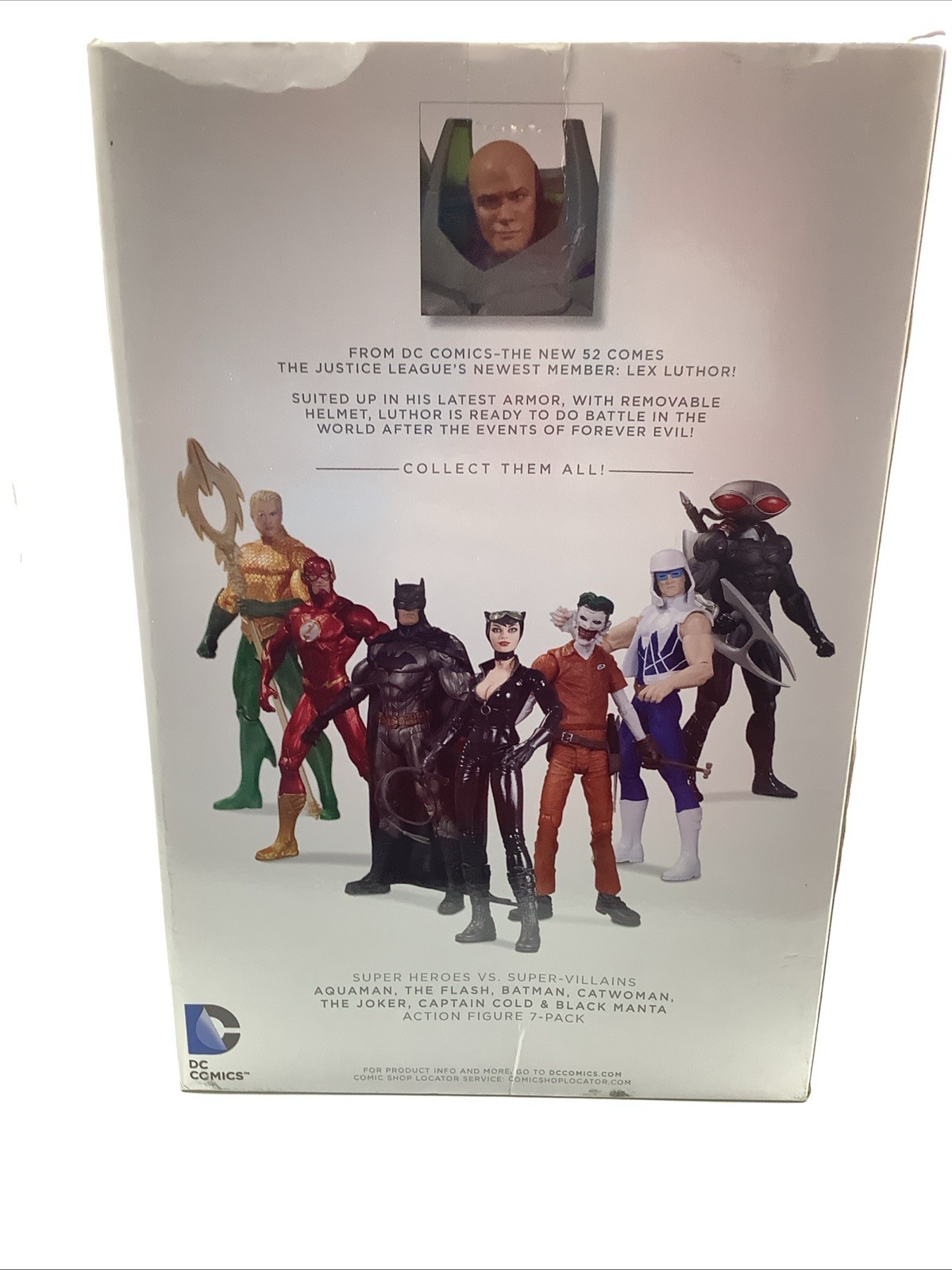DC Collectibles DC Comics Super Villains: Armored Suit Lex Luthor ...